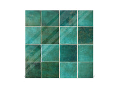 Elegant Key Organizer for 50 Key Together with Dry Erase Board KN05 Textures and tiles 1 Series: Green vintage ceramic tiles 3