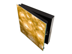 Wall Mount Key Box together with Decorative Dry Erase Board KN09 Colourful Variety Series: Golden pearls