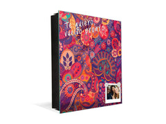 Dekorative Key Box K01 Paisley-Stil