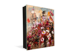 Decorative Key Organizer K08 Autumn Flowers