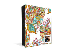 Wall Mount Key Box together K01 Abstract watercolor