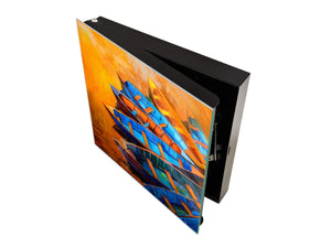 Key Cabinet Storage Box K08 Oil Painting on Canvas