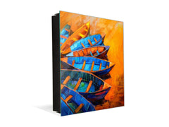 Key Cabinet Storage Box K08 Oil Painting on Canvas