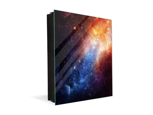 Armario de llaves con decoración K10 Imagen de la galaxia de la NASA