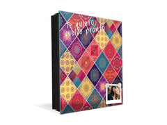 Wall Mount Key Box together K01 Moroccan motifs