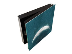 Petite armoire pour clés avec motif au choix K01 Lignes concentriques