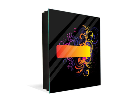 50 Keys Cabinet K01 Colorful grunge