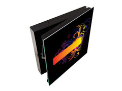 Dekorative Key Box K01 Buntes grunge