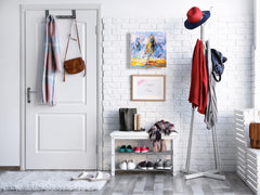 Wall Mount Key Box together with Decorative Dry Erase Board K14 Worldly motives: Horse run