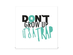 Tableau en verre avec surface magnétique et cadre pour clés K07 Quote poster