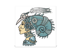 Petite armoire pour les clés avec décoration au choix K13 Chaman femme