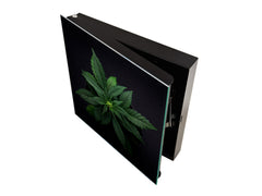 Cuadro de Llaves acabado con pintura en polvo K04 Marihuana en una cafetería