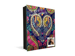 Petite armoire pour clés avec motif au choix K01 Inspirations Cachemire