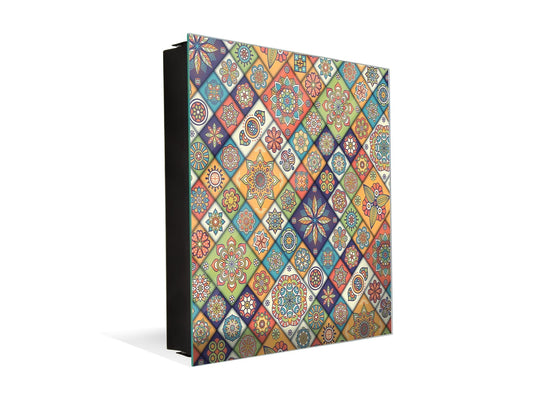 Decorative Key Organizer K01 Luxury oriental patchwork