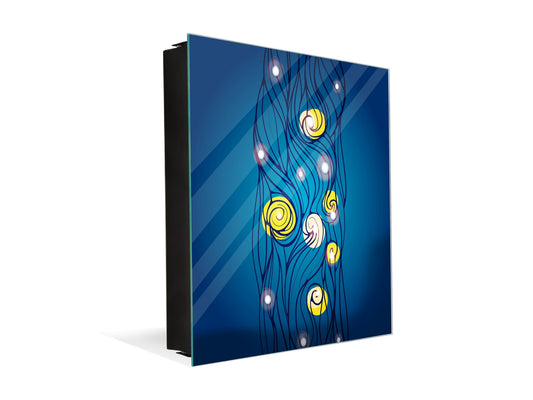 Petite boîte pour clés élégante avec décoration à votre guise K08 Style Van Gogh