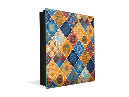 Wall Mount Key Box together K12 Arabic motifs