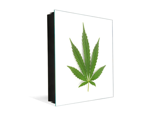 50 Key lock Box storage holder K04 Cannabis art