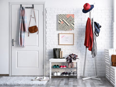 Wall Mounted Key Holder K10 Linoleum background