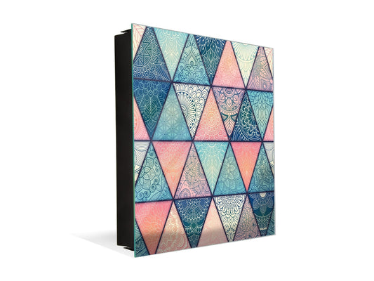 Wall Mount Key Box together K12 Hand drawn mandala