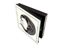 Petite boîte de décoration pour clés avec images au choix K05 Design oriental de la lune