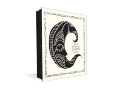 Petite boîte de décoration pour clés avec images au choix K05 Design oriental de la lune