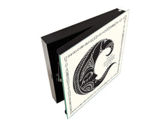 Petite boîte de décoration pour clés avec images au choix K05 Design oriental de la lune