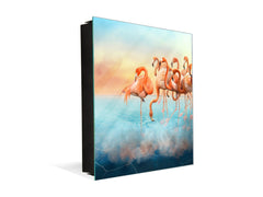 Key Organizer Cabinet K11 Red flamingo