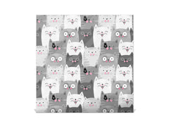 Armoire porte-clés de décoration avec tableau K02 Drôles de chats