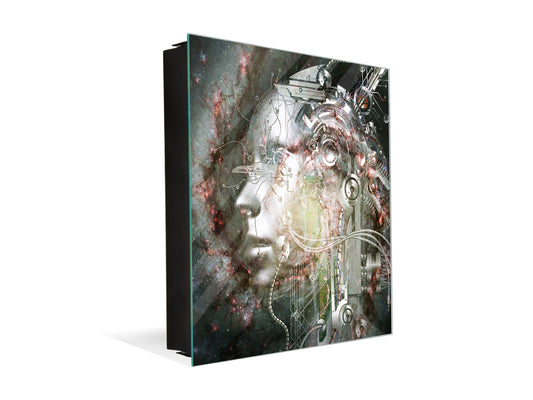 50 Key lock Box storage holder K13 Cyborg by NASA