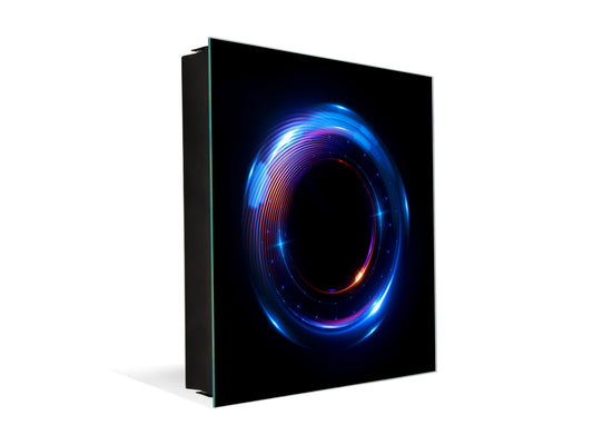 Petite armoire pour les clés avec décoration au choix K13 Méduse brillante