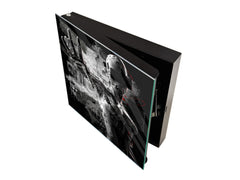 Boîte porte-clés dotée de 50 crochets pour petite entreprise K11 Femme cyborg