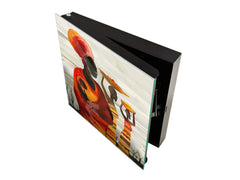 50 Key lock Box storage holder K13 Women with Baby