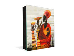 50 Key lock Box storage holder K13 Women with Baby