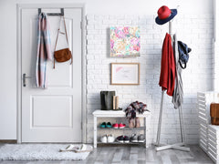 Steel Key Storage Locker K08 Summer Flowers