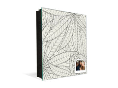 Dekorativer Key Organizer K04 Cannabis Blätter Illustration