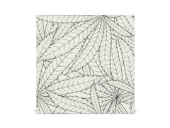 Dekorativer Key Organizer K04 Cannabis Blätter Illustration