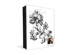 Wall Mount Key Box together K12 Baroque ornament