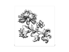 Wall Mount Key Box together K12 Baroque ornament