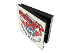 Tableau avec surface magnétique et petite armoire pour les clés K03 Route 66
