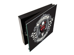 50 Keys Cabinet and Dry Erase Board in ONE K03 The devil of biker