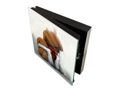 Key Storage Box K08 Girl with her Dog