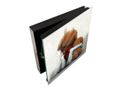 Key Storage Box K08 Girl with her Dog