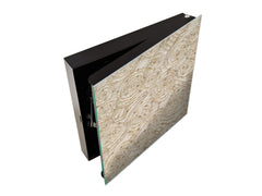 Key Cabinet Storage Box with Frameless Glass White Board KN10 Decorative Surfaces Series: Floral lace