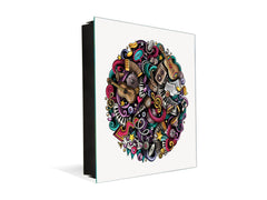Key Cabinet Storage Box K08 Music Doodles