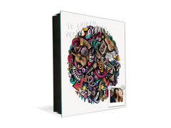 Key Cabinet Storage Box K08 Music Doodles
