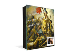 Key Cabinet Storage Box with Frameless Glass White Board K15 Chic world: French revolution