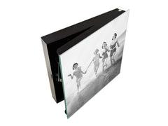 Petite armoire pour les clés avec décoration au choix K13 Courir sur l'eau