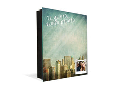 Schlüsselbox und magnetisches Whiteboard K08 New York Skyline