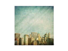 Schlüsselbox und magnetisches Whiteboard K08 New York Skyline