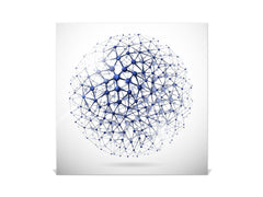 Petite armoire pour clés avec motif au choix K01 Structure moléculaire